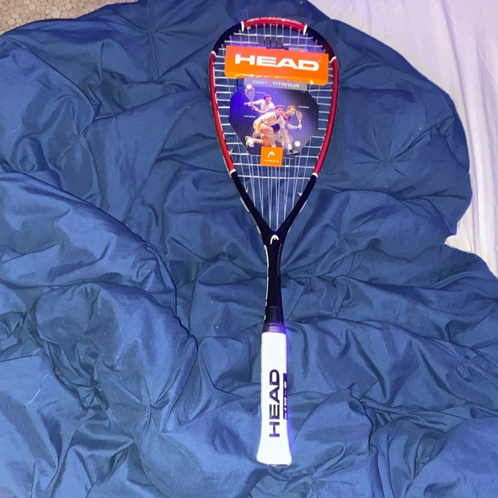 COPY - HEAD nano titanium squash racket size 4 0/8 - 00